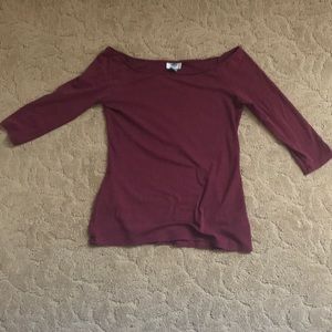 Off the shoulder top